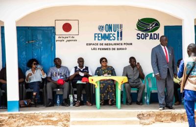 CEREMONIE DE REMISE OFFICIELLE D’INFRASTRUCTURES AUX FEMMES ET FILLES CHEFS DE MENAGES – Birao