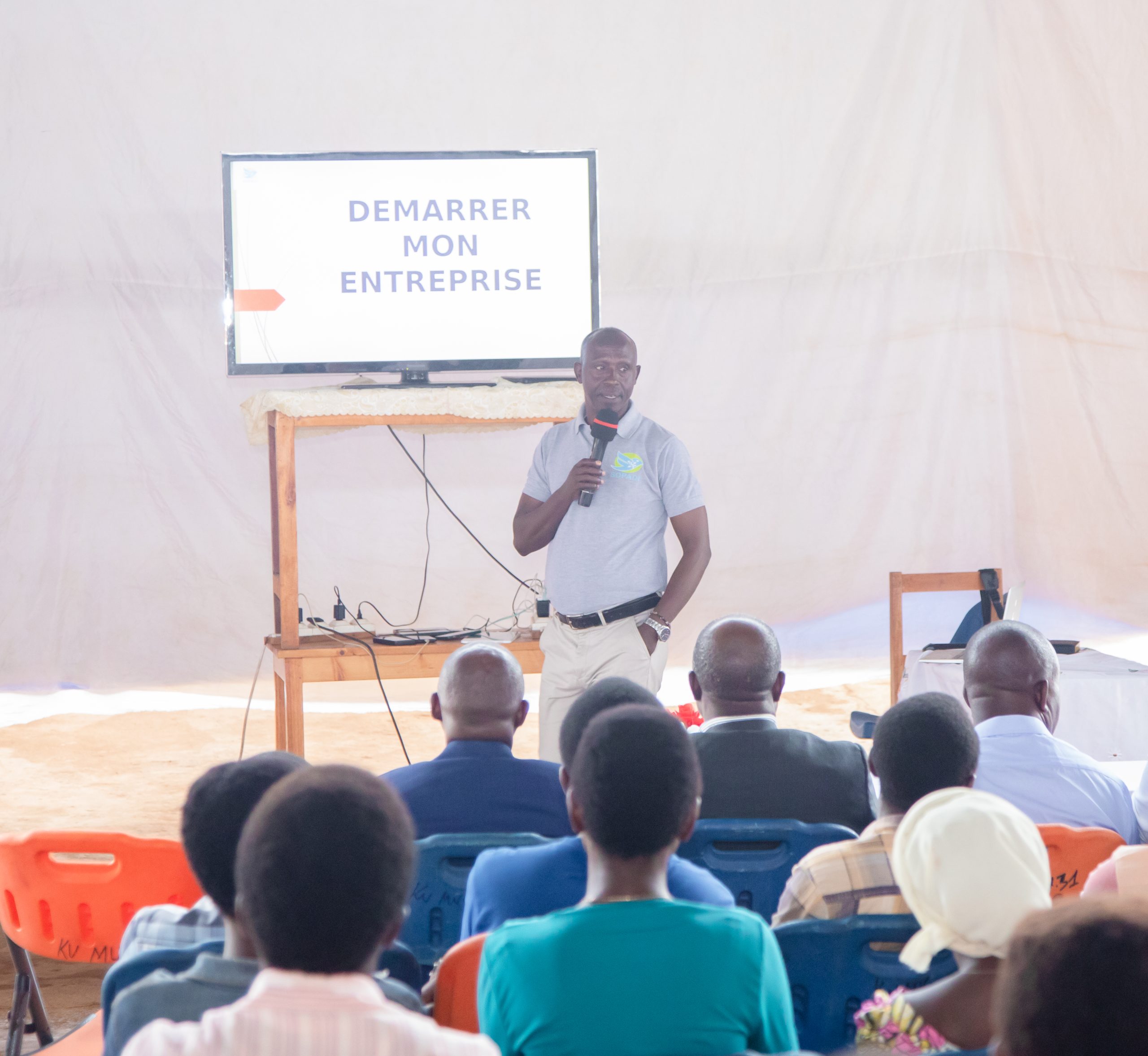 Pascal Bizindavyi, coordonnateur national de l'Incubateur SOPADI